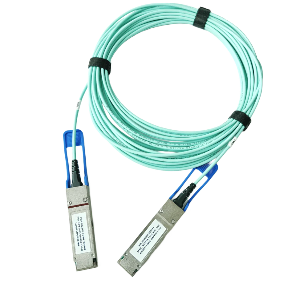 HAOC-QSFP112-400G 400G QSFP112 有源光缆产品图 1