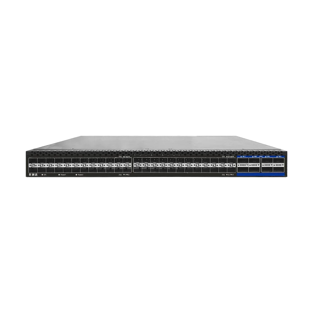 S6700-48YF-8QF-H 48口 25G 数据中心交换机产品图 1