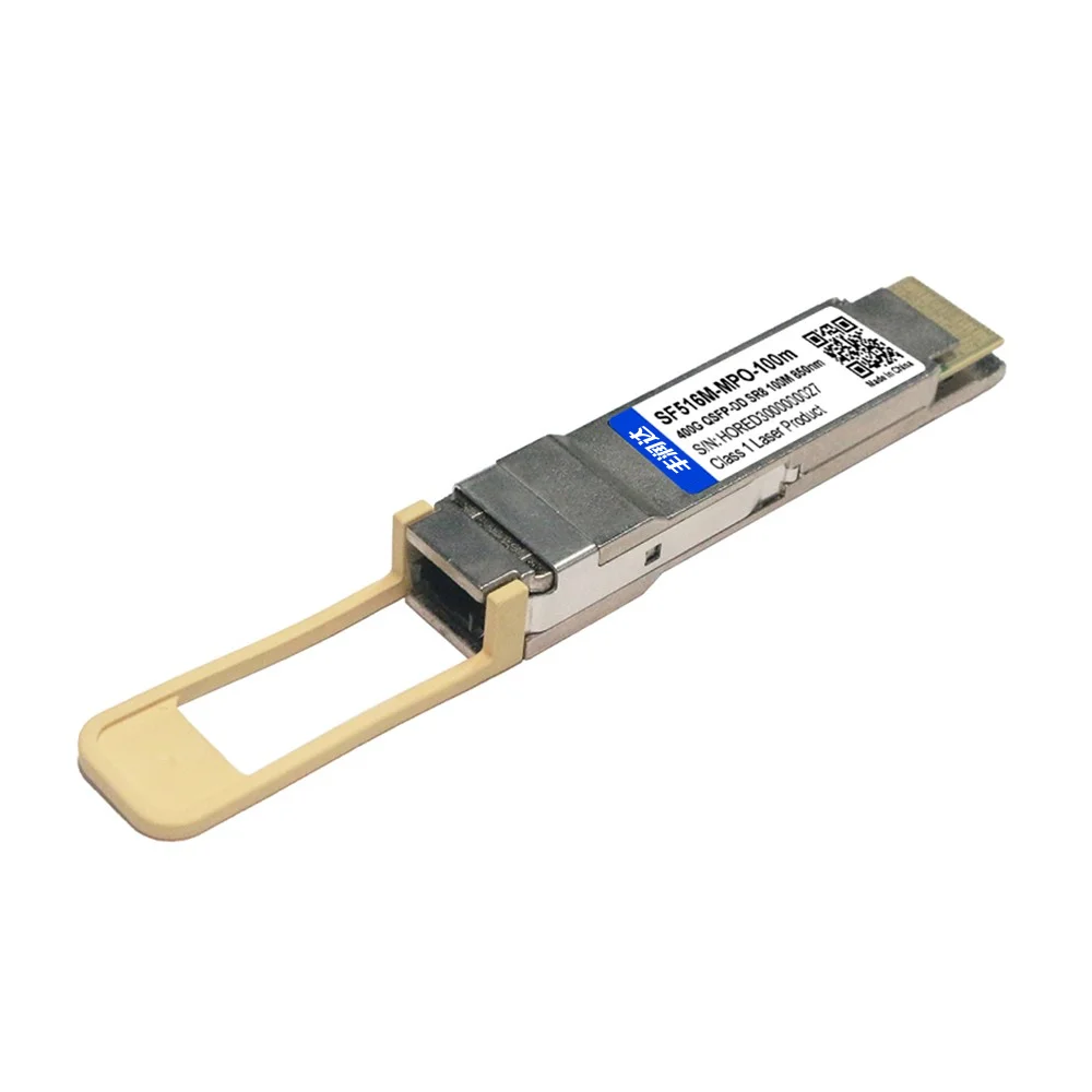 SF516M-MPO-100M 400G QSFP-DD SR8 100m 光模块产品图 1