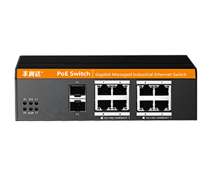 IS108GPS-2F 8口PoE全千兆管理型工业级交换机
