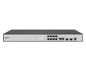 PS3008XGPSH 8口2.5G 高带宽三层管理型PoE交换机