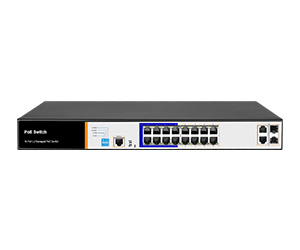 PS3016S 16口百兆二层管理型PoE 交换机